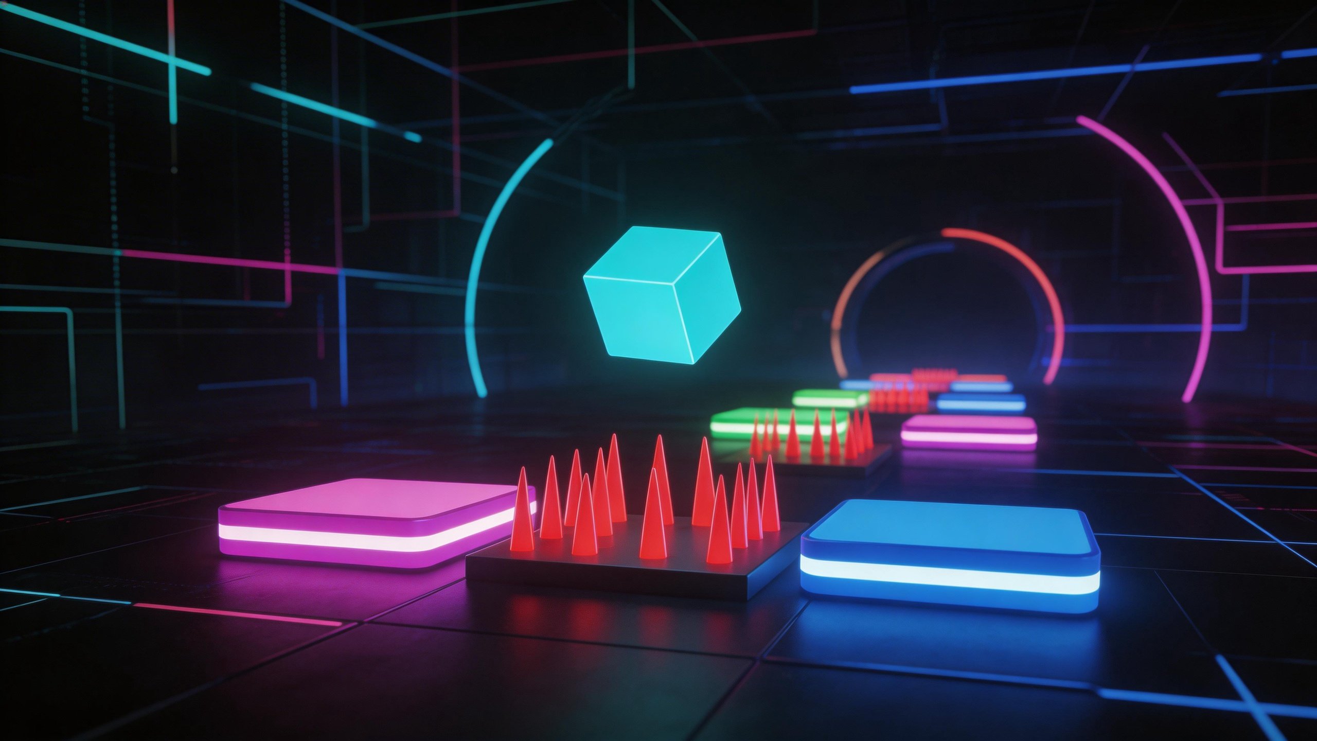 Geometry Lite gameplay